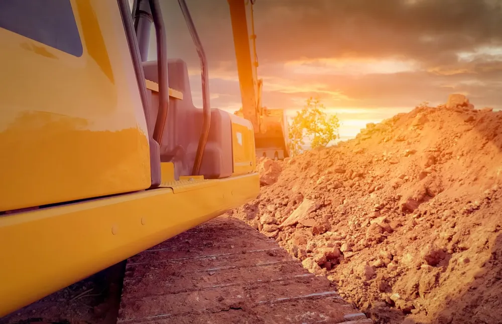 Nivellement près de Les-Bons-Villiers